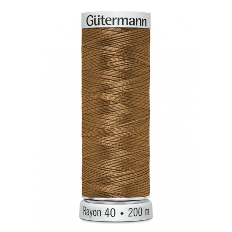 Fil Gutermann Fil à Broder Epaisseur Rayon 40 - 200m 