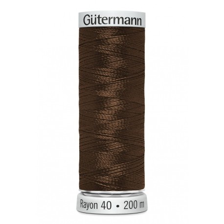 Fil Gutermann Fil à Broder Epaisseur Rayon 40 - 200m 