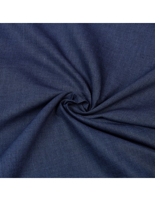 Coupon habillement uni 200 x 145 cm bleu