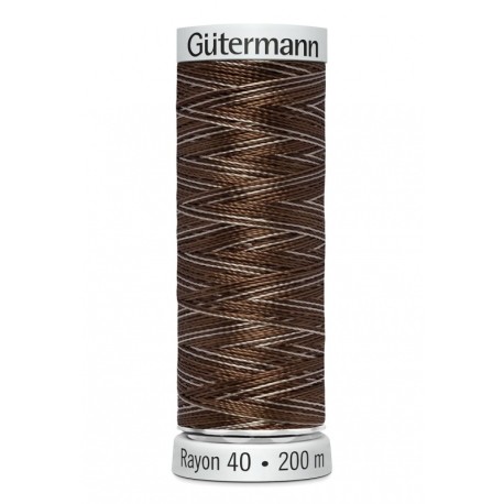 Fil Gutermann Fil à Broder Epaisseur Rayon 40 - 200m 