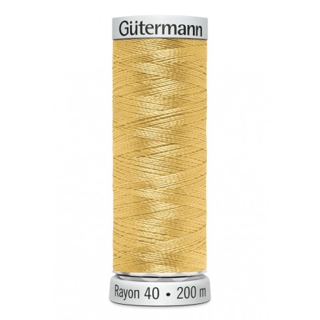 Fil Gutermann Fil à Broder Epaisseur Rayon 40 - 200m 