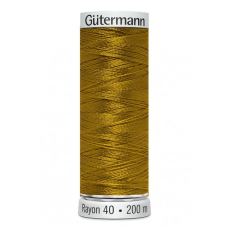 Fil Gutermann Fil à Broder Epaisseur Rayon 40 - 200m 