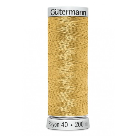 Fil Gutermann Fil à Broder Epaisseur Rayon 40 - 200m 