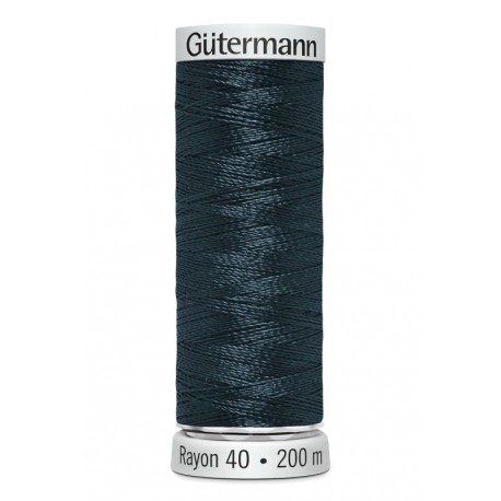 Fil Gutermann Fil à Broder Epaisseur Rayon 40 - 200m 