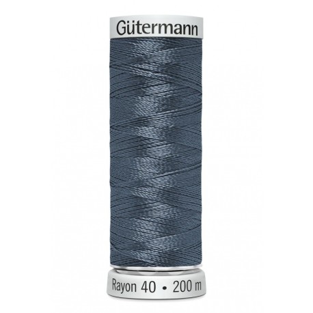 Fil Gutermann Fil à Broder Epaisseur Rayon 40 - 200m 