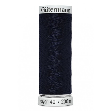 Fil Gutermann Fil à Broder Epaisseur Rayon 40 - 200m 