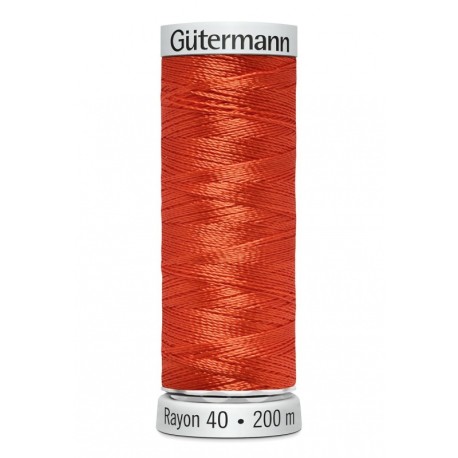 Fil Gutermann Fil à Broder Epaisseur Rayon 40 - 200m 