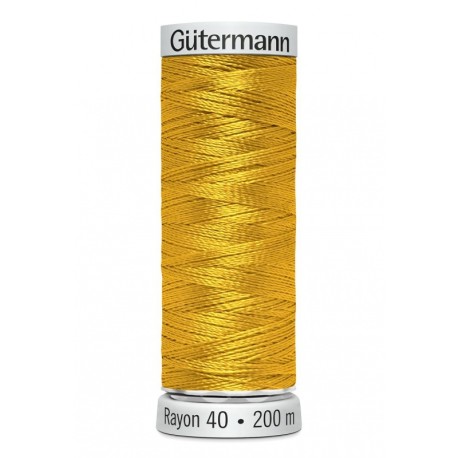Fil Gutermann Fil à Broder Epaisseur Rayon 40 - 200m 