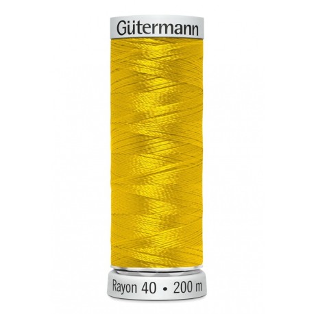 Fil Gutermann Fil à Broder Epaisseur Rayon 40 - 200m 