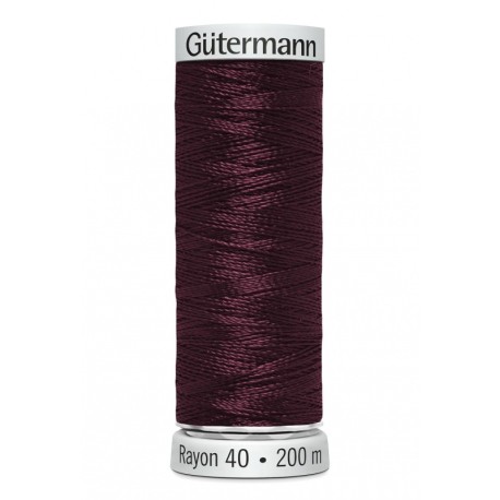 Fil Gutermann Fil à Broder Epaisseur Rayon 40 - 200m 