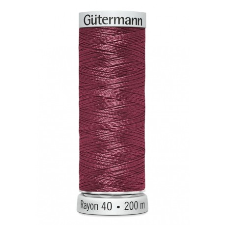 Fil Gutermann Fil à Broder Epaisseur Rayon 40 - 200m 
