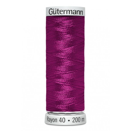 Fil Gutermann Fil à Broder Epaisseur Rayon 40 - 200m 