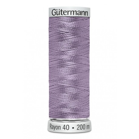 Fil Gutermann Fil à Broder Epaisseur Rayon 40 - 200m 