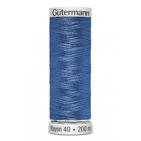 Fil Gutermann Fil à Broder Epaisseur Rayon 40 - 200m 