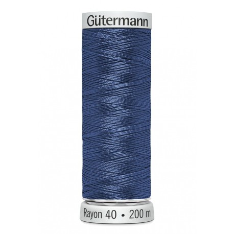 Fil Gutermann Fil à Broder Epaisseur Rayon 40 - 200m 