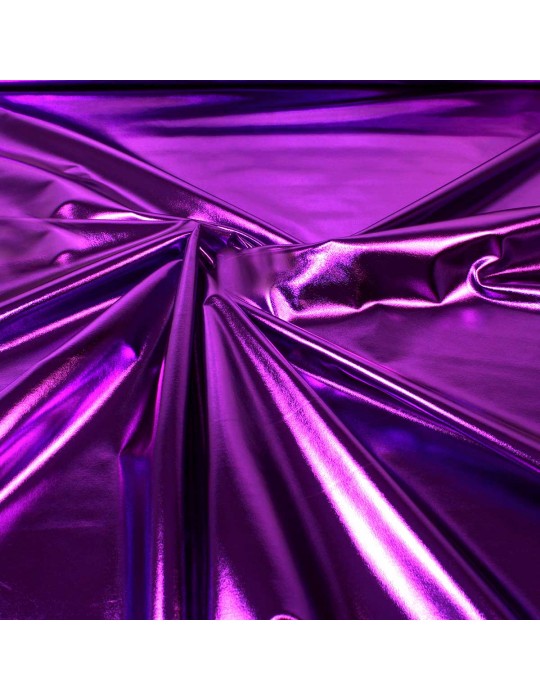 Tissu laser uni violet