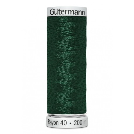 Fil Gutermann Fil à Broder Epaisseur Rayon 40 - 200m 