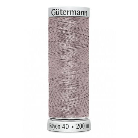 Fil Gutermann Fil à Broder Epaisseur Rayon 40 - 200m 