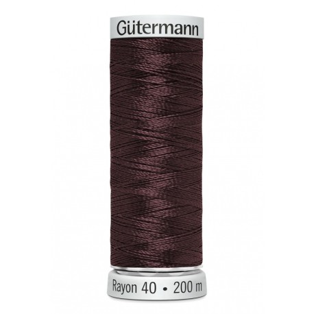 Fil Gutermann Fil à Broder Epaisseur Rayon 40 - 200m 