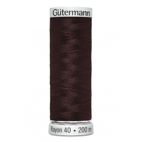 Fil Gutermann Fil à Broder Epaisseur Rayon 40 - 200m 
