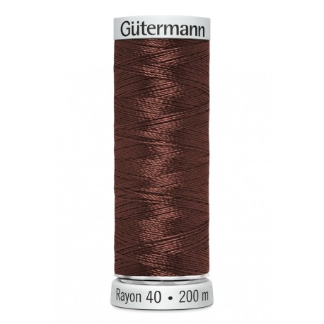 Fil Gutermann Fil à Broder Epaisseur Rayon 40 - 200m 