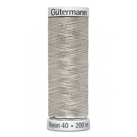 Fil Gutermann Fil à Broder Epaisseur Rayon 40 - 200m 