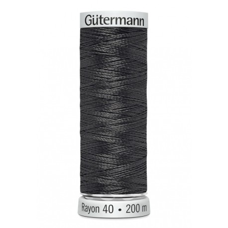 Fil Gutermann Fil à Broder Epaisseur Rayon 40 - 200m 