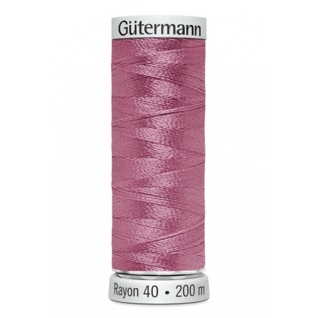 Fil Gutermann Fil à Broder Epaisseur Rayon 40 - 200m 