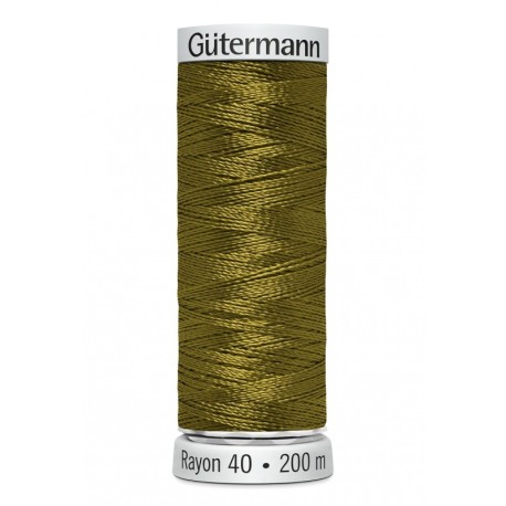 Fil Gutermann Fil à Broder Epaisseur Rayon 40 - 200m 