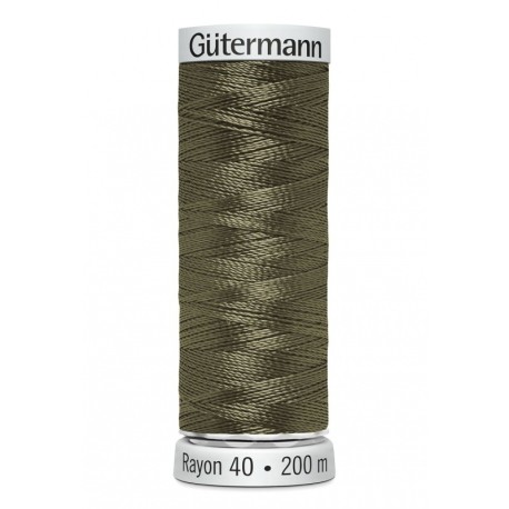 Fil Gutermann Fil à Broder Epaisseur Rayon 40 - 200m 