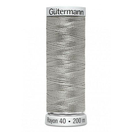 Fil Gutermann Fil à Broder Epaisseur Rayon 40 - 200m 