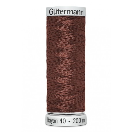 Fil Gutermann Fil à Broder Epaisseur Rayon 40 - 200m 