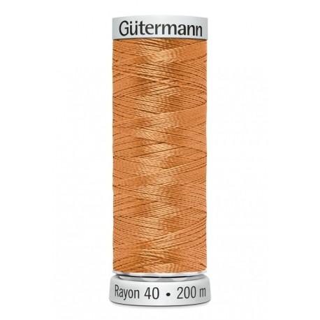 Fil Gutermann Fil à Broder Epaisseur Rayon 40 - 200m 