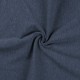 Coupon 3m Tissu Bord Cote Uni Jeans Clair 