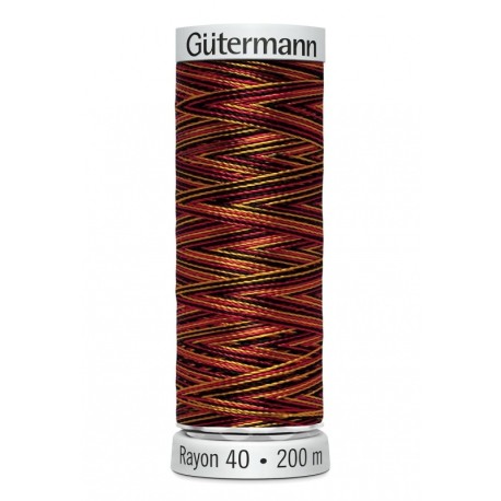 Fil Gutermann Fil à Broder Epaisseur Rayon 40 - 200m 