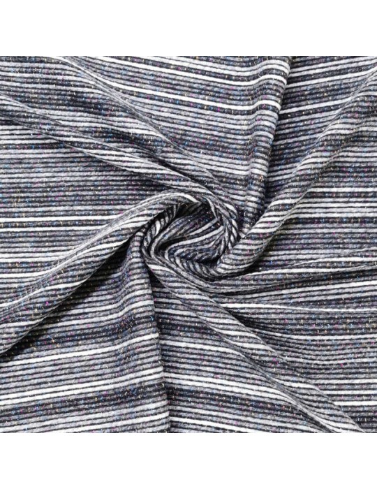Tissu lainage gris