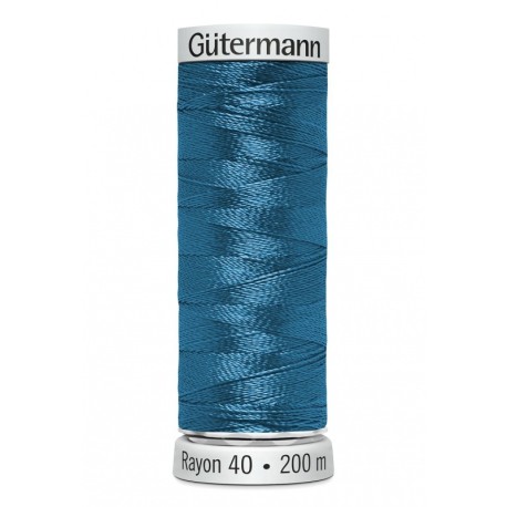 Fil Gutermann Fil à Broder Epaisseur Rayon 40 - 200m 