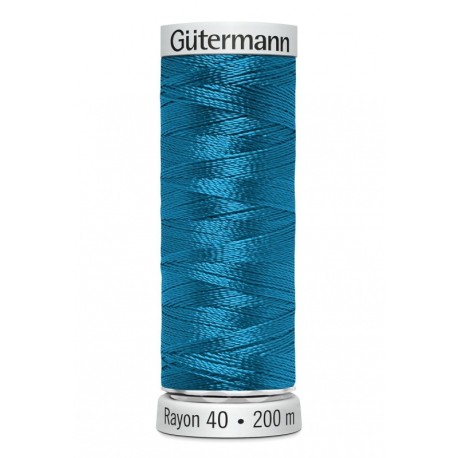Fil Gutermann Fil à Broder Epaisseur Rayon 40 - 200m 