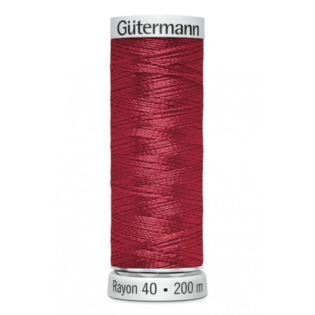 Fil Gutermann Fil à Broder Epaisseur Rayon 40 - 200m 