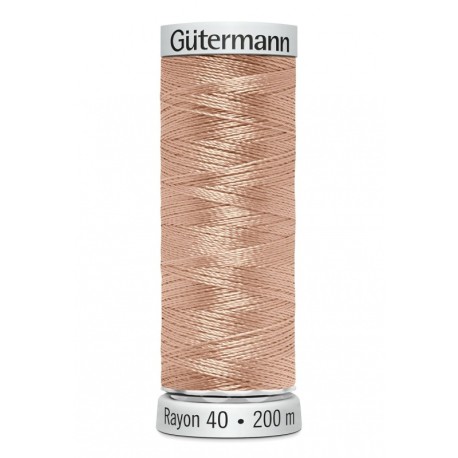Fil Gutermann Fil à Broder Epaisseur Rayon 40 - 200m 