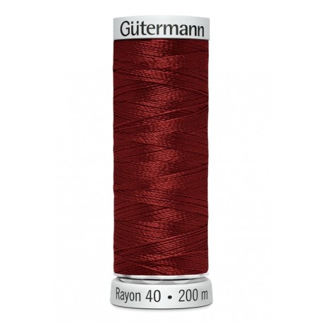Fil Gutermann Fil à Broder Epaisseur Rayon 40 - 200m 