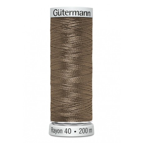 Fil Gutermann Fil à Broder Epaisseur Rayon 40 - 200m 