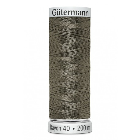 Fil Gutermann Fil à Broder Epaisseur Rayon 40 - 200m 