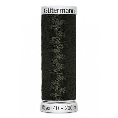 Fil Gutermann Fil à Broder Epaisseur Rayon 40 - 200m 