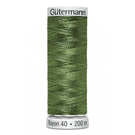Fil Gutermann Fil à Broder Epaisseur Rayon 40 - 200m 