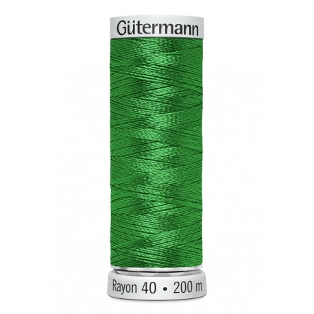 Fil Gutermann Fil à Broder Epaisseur Rayon 40 - 200m 
