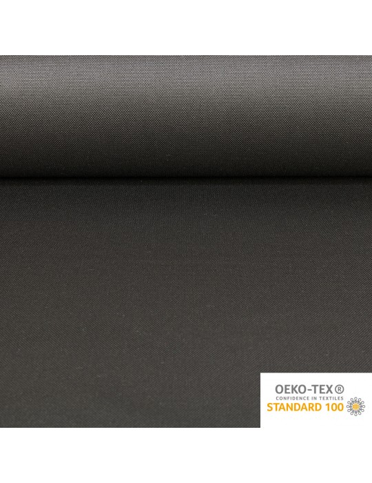 Toile à store unie déperlante oeko-tex noir