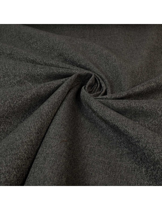 Tissu d'ameublement obscurcissant/thermique gris