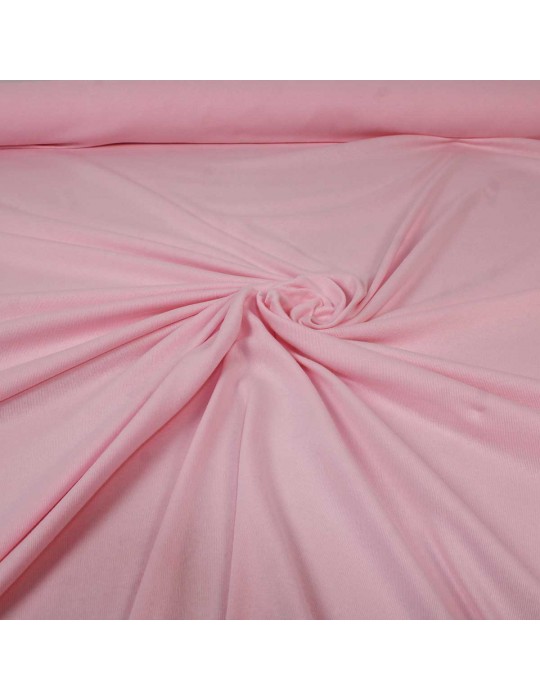 Tissu d'habillement coton/élasthanne rose