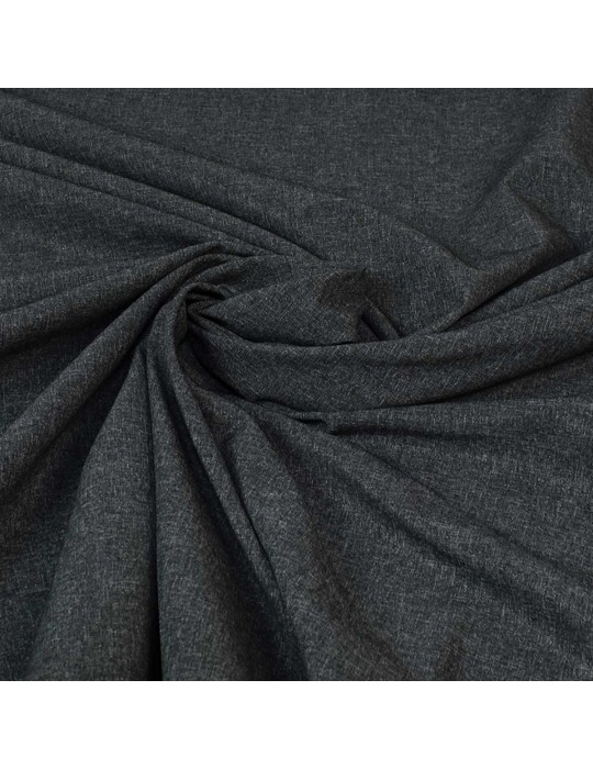 Tissu d'habillement polyester/élasthanne gris